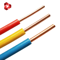 Hochwertiges Flexibles Kupferkabel PVC-Isoliert 1,5mm 2,5mm 6mm 20mm für Haus Bau Industrie Marine CE RoHS