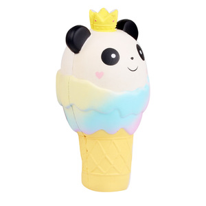Panda Ice Cream <b>Squishy</b> Toy TPE 5-7 Years Unisex Fidget Toy Desk Decor - Product Image 3