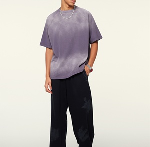 Casual Plain OEM & ODM Available Hot Selling Low Moq Custom Brand Modern 100% Cotton t Shirt for Sale - Product Image 5