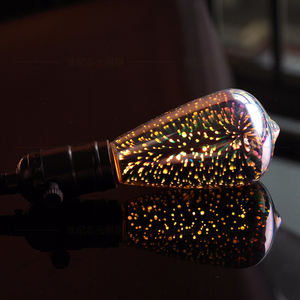 <span class=keywords><strong>Ampoule</strong></span> à Filament LED 3D <span class=keywords><strong>étoile</strong></span> feux d'artifice A60 ST64 G80 G95 D95 Edison ciel étoilé LED <span class=keywords><strong>ampoule</strong></span> lampe colorée lumières créatives de vacances - Product Image 4