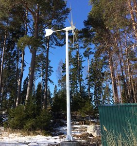 Alternateur de navire d'<span class=keywords><strong>occasion</strong></span> nouvelle énergie petit contrôleur 100w 300w 600w générateur d'énergie éolienne horizontale - Product Image 4