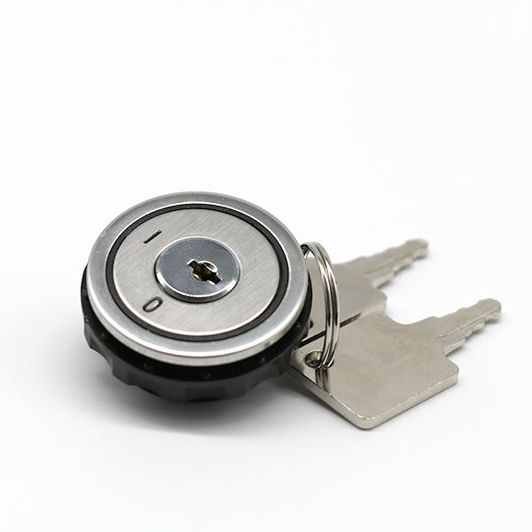 Serratura Ascensore Acciaio Inox 12mm - Doppia Chiave Per Blocco Interruttore - Foto 3