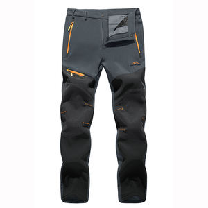 Pantalones de Hombre para Exteriores, Suaves, Cálidos, Resistentes al Viento e Impermeables, Pantalones Tácticos de Senderismo con Forro Polar para Invierno - Product Image 3