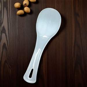 Cuchara de arroz de plástico antiadherente para cocina creativa, engrosada y duradera, de tienda de un dólar, cuchara de arroz para necesidades diarias - Product Image 3