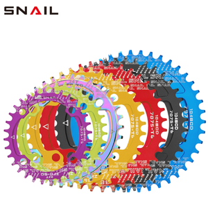 Corona per <span class=keywords><strong>Bici</strong></span> a Velocità Singola SNAIL 104BCD 32T/34T/36T/38T/40T/42T Narrow Wide Rotonda per MTB 18001 - Product Image 2
