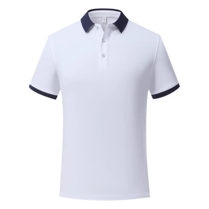 Camisa Polo de Manga Corta Negra con Ribete en Rojo, Poliéster, Uniforme Corporativo, Uso Diario - Product Image 2