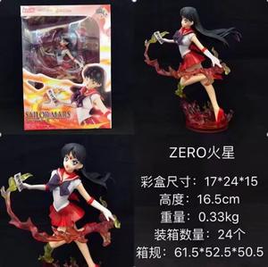 ฟิกเกอร์เซเลอร์มาร์ส ซีรีส์เซเลอร์มูน ซีโร่ ขนาด 16.5 ซม. พร้อมอุปกรณ์เสริมและฐาน สำหรับนักสะสมแฟนอนิเมะ - Product Image 4