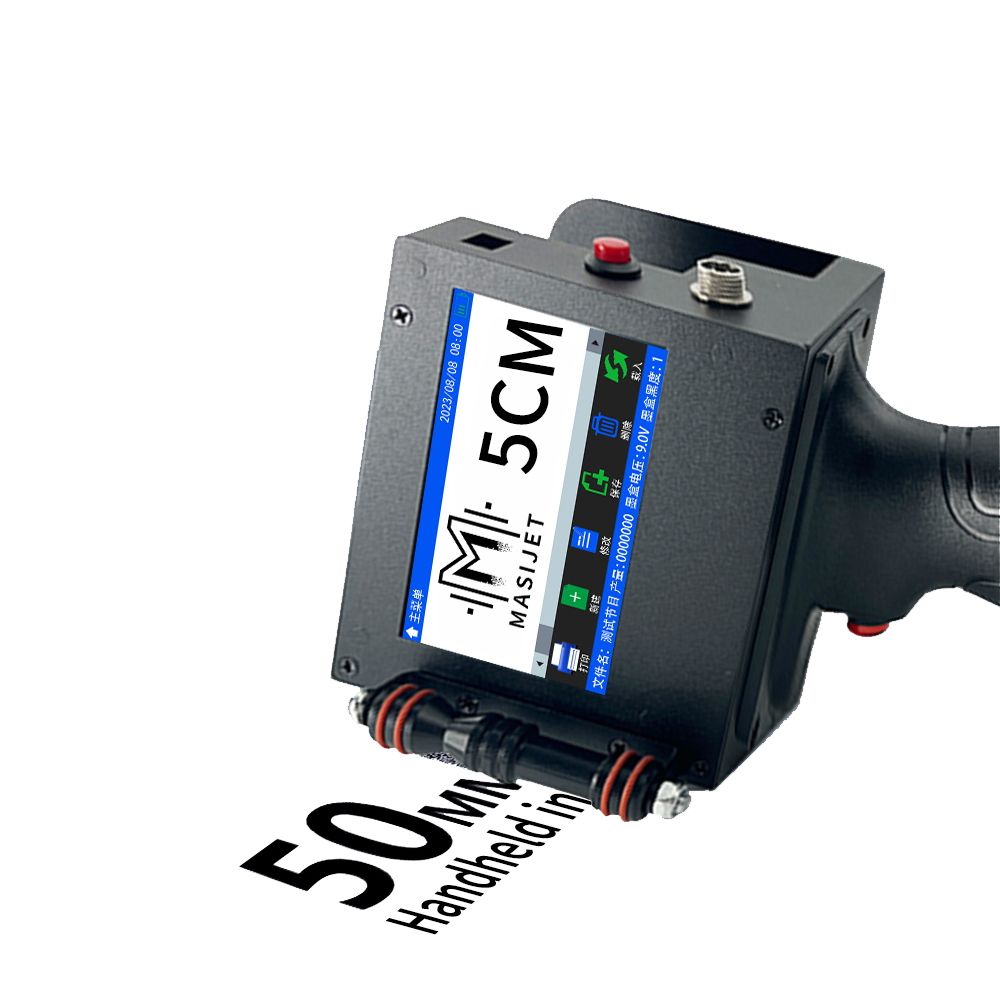 Handheld Label Printer - Portable Inkjet Coding Machine
