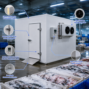 Almacén Frigorífico de Ahorro Energético, Cámara Frigorífica de Temperatura Constante para Conservación de Frutas y Verduras Frescas - Product Image 3