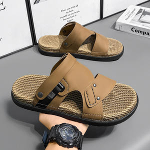 Pantuflas para Hombre, Antideslizantes, con Suela Gruesa, Acolchado Insonorizante, Suela Suave, Pantuflas Cómodas para el Hogar - Product Image 4