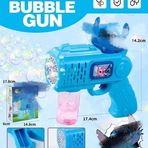 Pistolas de Burbujas al por Mayor Kulumi, Juguete de Jabón con Forma de Animal para Niños, Pistola de Burbujas Eléctrica con Luz, Pistola de Burbujas Automática para Bodas - Product Image 3