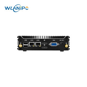 2026 Free Engrave Logo Desktop Minipcs Quad Core Ddr4 Memory M.2 Nvme J6412 2 HD Output 1x VGA Interface Fanless <b>Mini</b> <b>Pcs</b> IPC120 - Product Image 1