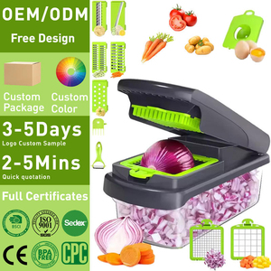 Multi functional 15 in 1 Handheld <b>Vegetable</b> Chopper Onion <b>Cutter</b> Potato Peeler Kitchen Fruits Slicer <b>Vegetable</b> <b>Cutter</b> - Product Image 2