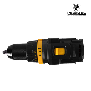 สว่านกระแทกไร้สาย 20V แบตเตอรี่ลิเธียม 4.0Ah แบบไร้แปรงถ่าน ขนาดกะทัดรัด สำหรับงานบ้านและอุตสาหกรรม รุ่น PT10005 - Product Image 3