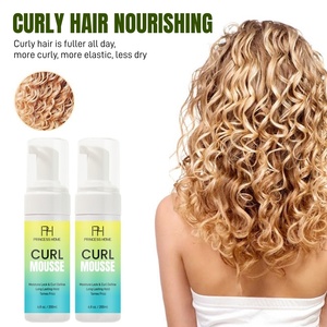 <span class=keywords><strong>Mousse</strong></span> coiffante anti-frisottis à tenue forte, enrichie à l'huile d'olive, non grasse, <span class=keywords><strong>pour</strong></span> boucles élastiques, marque privée - Product Image 3