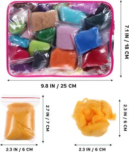 100% laine mérinos fil à tricoter itinérant bricolage cadeau unique pour son cadeau de noël promotion de feutrage humide gros fil géant fil épais - Product Image 3