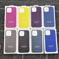 Coque de téléphone en silicone liquide 1:1 pour Apple, compatible avec les modèles magnétiques iPhone 17, 16, 15, 14 Pro Max, 13, 12
