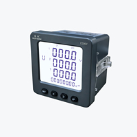 EASTSONG ES96Y/K3 Medidor de Energía Eléctrica Trifásico Multifuncional Clase 0.5, Medidor de Potencia Digital LCD 4DI+2DO Modbus RTU/DL/T645