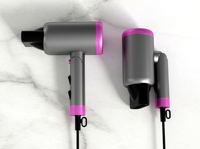 Sèche-cheveux électrique professionnel à moteur DC ionique 1800-2200W pour salon, hôtel et usage domestique, garantie 3 ans