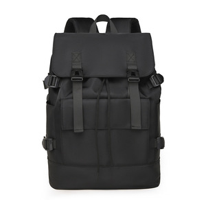 Cross-border North America Europe Flip-on Drawstring Large Capacity <b>Backpack</b> Casual Trendy Cool Men's Casual Travel <b>Backpack</b> - Product Image 5