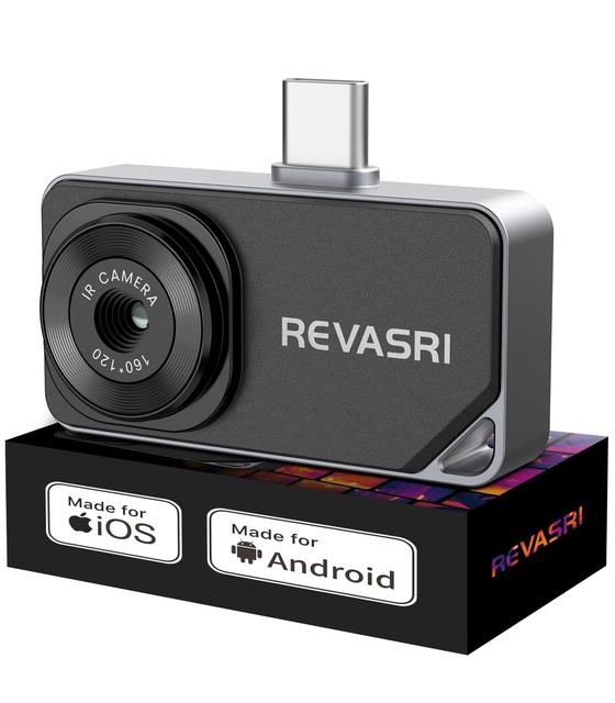 Adjustable Focus Thermal Camera Mobile Heat Night Vision Thermal 320x240 R+IR Resolution Infrared Sensor Imaging Camera