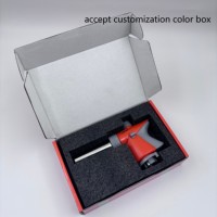 Chalumeau à gaz SEATOR de haute qualité avec interrupteur et verrou de sécurité, brûleur au butane professionnel pour la cuisine, le barbecue et la bijouterie, livré en boîte colorée