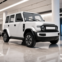 SUV électrique compact robuste pour adultes, à 4 roues, avec un grand coffre pour les voyages en famille et le camping