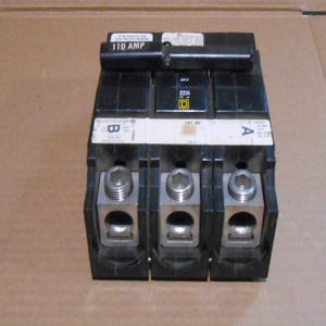 Nouveau disjoncteur original SQD QOB3110VH en stock, 110 3P 240V TYPE <span class=keywords><strong>QOD</strong></span> 110A 3 pôles 22KA - Product Image 1
