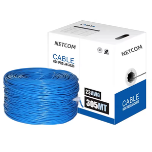 Câble réseau CAT5E UTP de haute qualité avec cuivre pur pour utilisation informatique, service OEM/ODM - Product Image 6