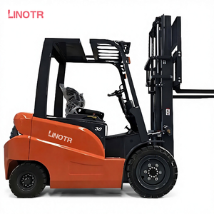 מלגזה חשמלית <span class=keywords><strong>3</strong></span>-5 טון עוצמתית עם סוללת עופרת חומצה אמינה ועמידה, דגם הנעה כפולה, מלגזה דו-שלבית, במחיר מפעל סיני - Product Image 3