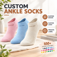 Chaussettes courtes personnalisées avec logo, en gros, en maille respirante, en coton, pour la course et le sport, pour femmes, fabricant OEM