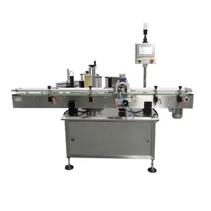 Factory price Fixed Point Positioning labeling machine Round Bottles labeller
