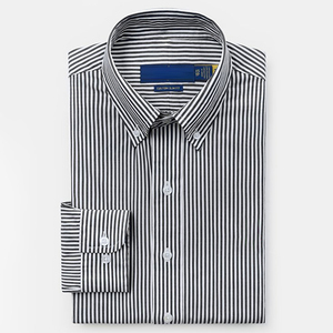Chemise à manches longues rayée pour <span class=keywords><strong>homme</strong></span> TIANCHEN, chemise de marque de créateur confortable, chemise de luxe de haute qualité # RL-013 - Product Image 6
