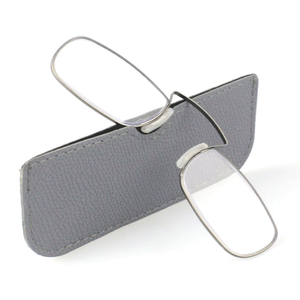 Portable <strong>Mini</strong> Wallet <strong>Reading</strong> <strong>Glasses</strong> for Elderly Clip-on PC Frame Presbyopic Eyewear - Product Image 5