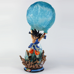 Jouets en résine PVC de haute qualité <span class=keywords><strong>Action</strong></span> & toy 53cm avec lumière pour la décoration Ultra Instinct Spirit <span class=keywords><strong>bombe</strong></span> DBZ figurines anime Son Goku - Product Image 3