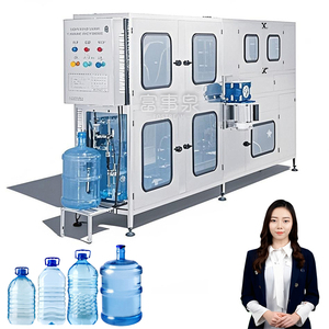 Machine de fabrication et de remplissage de bouteilles en plastique d'eau de baril de fabricants les mieux classés - Product Image 1