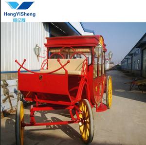 Carroza Eléctrica Favorita de los Americanos para Clubes, Carroza de Caballos Negra para Turismo, Carroza de Caballos para Exteriores en Lugares Escénicos, Carroza de Caballos para Teatro - Product Image 2