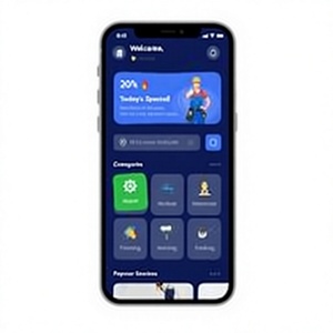 Aplicación Móvil de Servicios a Domicilio: Reserva profesionales confiables para limpieza, fontanería, electricidad, pintura, reparaciones y otros servicios para el hogar. - Product Image 1