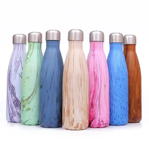 Best Price Custom Logo Stainless Steel Vacuum Flask Cola Portable Water Bottle Business Gifts