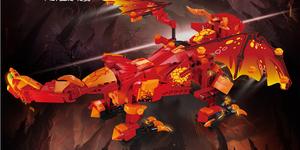 มาใหม่แม่พิมพ์กษัตริย์13148 APP มังกรอาคารบล็อกของเล่นสำหรับเด็กเข้ากันได้กับ Lepined MOC อิฐ - Product Image 5