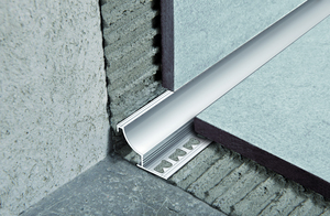 Proshell Profil en forme de crique en aluminium en acier inoxydable haute résistance pour embouts muraux et jonctions - Product Image 2