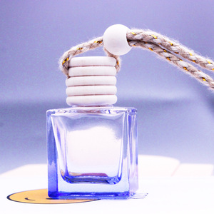 Nuevo Difusor de Aromas para Auto, Clip de Ventilación Cuadrado de 10 ml, Perfume de Aceites Esenciales, Botella de Vidrio Vacía - Product Image 2