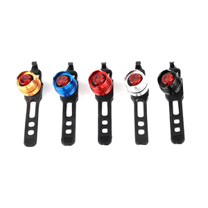 Yueli Bicycle Taillight Aluminum Alloy Ruby <b>LED</b> <b>Light</b> Waterproof With Built In Battery <b>Micro</b> Usb Charging For Cycling Equipment - Product Image 1