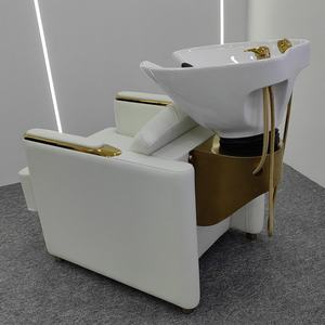High Quality Customization Hair <b>Chair</b> Salon Furniture Backwash Wash Head Washing Bed Black Shampoo <b>Chair</b> - Product Image 6