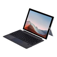 Pour Microsoft Surface Pro 7 + / 7 / 6 1109-D Ultra-mince détachable rétro-éclairage sans fil clavier étui pour tablette en cuir avec pavé tactile