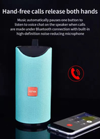 CHXDEV BOMBOX 4 Enceinte portable mini sans fil en tissu, étanche IPX6, pour extérieur, 5.3 40W