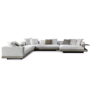 ベストセラーデザイン布張りソファソファ生地棚コーナーソファ - Product Image 2