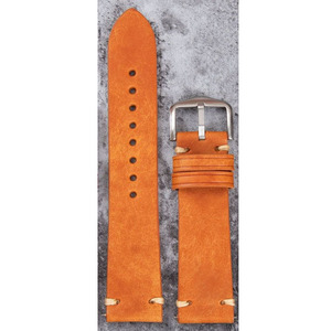 Correa de reloj de cuero genuino de importación italiana retro 18/19/20/21/22mm correa de reloj de cuero de repuesto de liberación rápida - Product Image 6