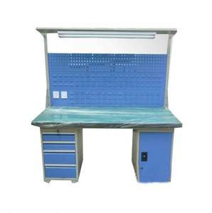 Fábrica Heavy Duty Esd Workshop Tool Laboratorio Acero Teléfono Computadora Reparación Laboratorio Línea de montaje Banco DE TRABAJO DE ALUMINIO - Product Image 1