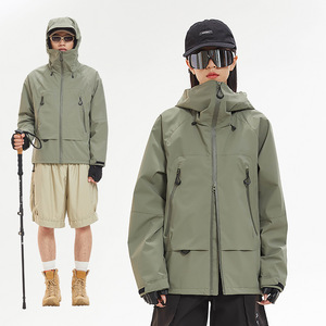 Veste de randonnée imperméable pour femmes sur mesure manteau coupe-vent pour hommes veste à capuche de haute qualité veste de randonnée en plein air escalade veste de course - Product Image 3